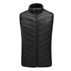 elektrisch verwarmde bodywarmer zwart